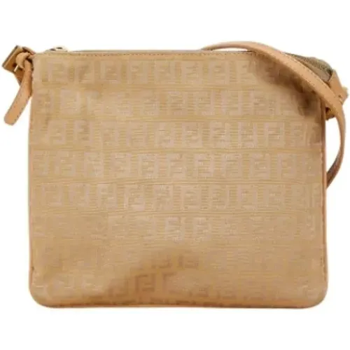 Pre-owned Cross Body Bags, female, , Size: ONE SIZE Pre-owned Canvas fendi-bags - Fendi Vintage - Modalova