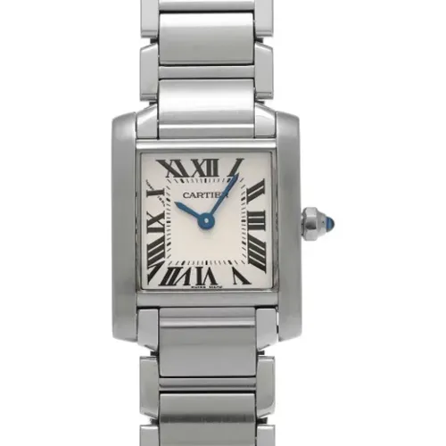 Pre-owned Watches, female, , Size: ONE SIZE Pre-owned Stainless Steel watches - Cartier Vintage - Modalova