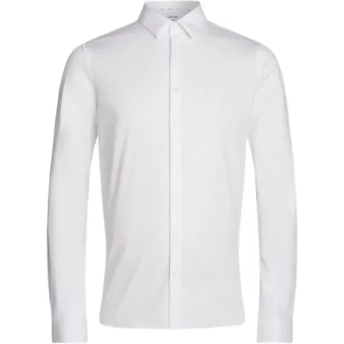 Soft Touch Poplin Shirt , male, Sizes: 2XL - Calvin Klein - Modalova