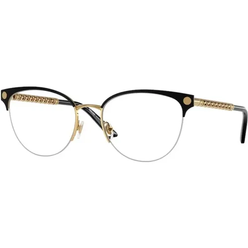 Goldrahmen Sonnenbrille , unisex, Größe: 53 MM - Versace - Modalova
