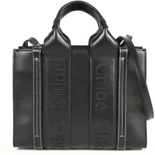 Pre-owned Tote Bags, female, , Size: ONE SIZE Pre-owned Leather handbags - Chloé Pre-owned - Modalova