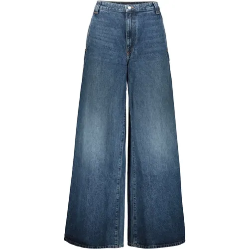 Archer Wide-Leg Jeans , female, Sizes: W25, W28 - Khaite - Modalova