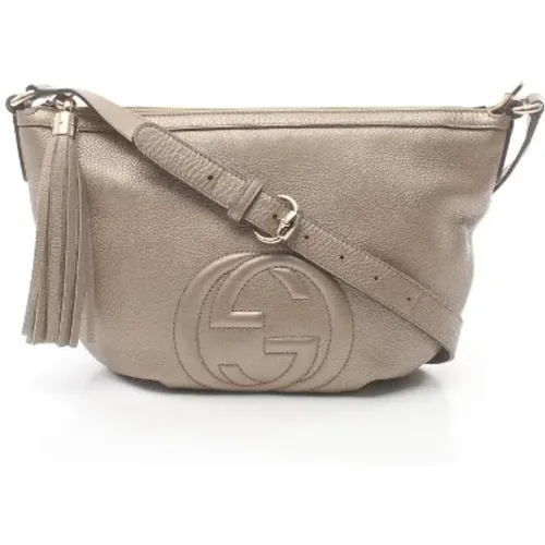 Pre-owned Cross Body Bags, female, , Size: ONE SIZE Pre-owned Leather gucci-bags - Gucci Vintage - Modalova