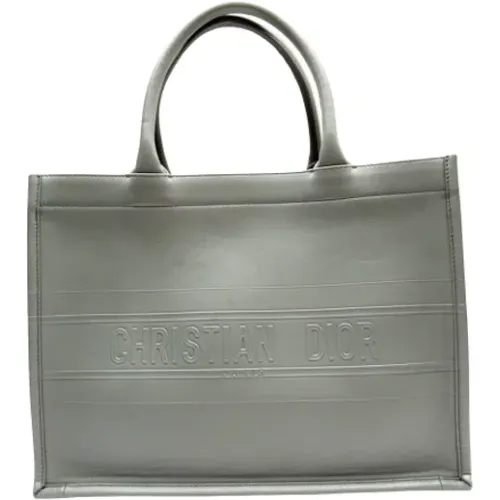 Pre-owned Tote Bags, female, , Size: ONE SIZE Pre-owned Leather totes - Dior Vintage - Modalova