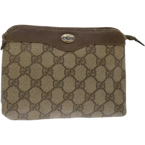 Pre-owned Leather pouches , female, Sizes: ONE SIZE - Gucci Vintage - Modalova