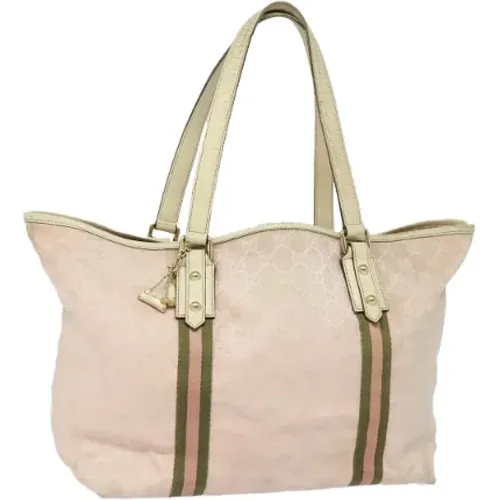 Pre-owned Canvas gucci-bags , female, Sizes: ONE SIZE - Gucci Vintage - Modalova