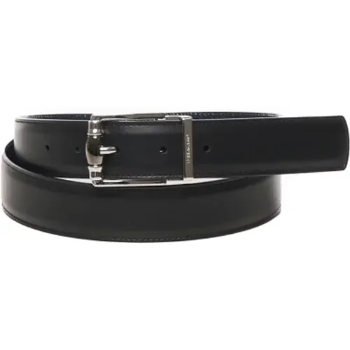 Belts, male, , Size: 105 CM Reversible Two-Tone Calfskin Belt - Salvatore Ferragamo - Modalova