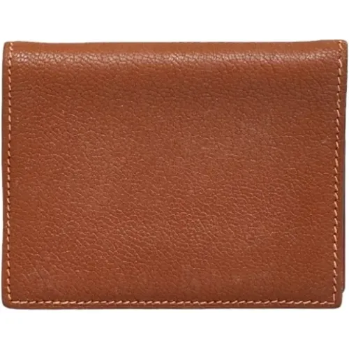 Pre-owned Leather wallets , male, Sizes: ONE SIZE - Hermès Vintage - Modalova