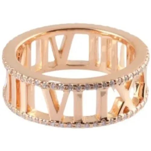 Pre-owned Jewellery, female, , Size: ONE SIZE Pre-owned Rose Gold rings - Tiffany & Co. Pre-owned - Modalova