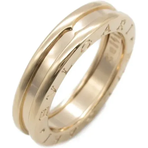 Pre-owned Jewellery, female, , Size: ONE SIZE Pre-owned Rose Gold rings - Bvlgari Vintage - Modalova