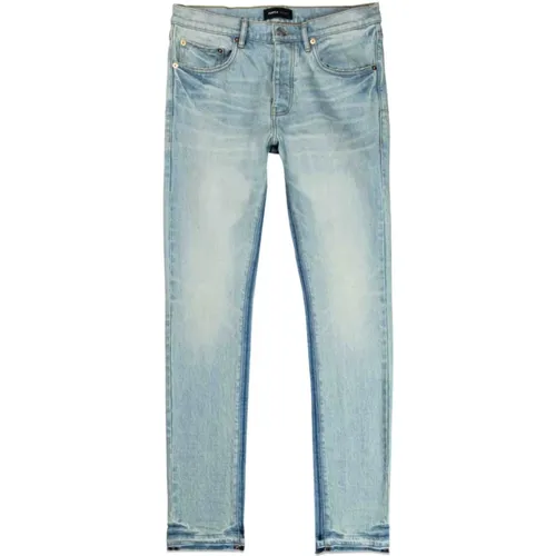 Indigo Shadow Inseam Jeans , Herren, Größe: W31 - Purple Brand - Modalova