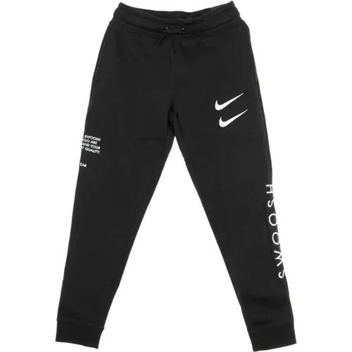 Sweatpants, male, , Size: XS Sportswear Tracksuit Pants /White - Nike - Modalova