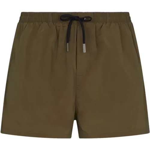 Logo-print Swim Shorts , male, Sizes: L, XL - Dsquared2 - Modalova