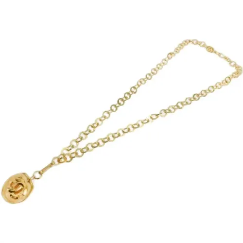 Pre-owned Jewellery, female, , Size: ONE SIZE Pre-owned Metal necklaces - Chanel Vintage - Modalova