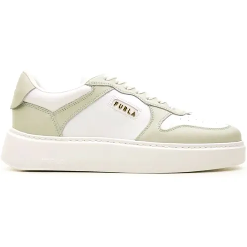 Low-Top Sporty Sneakers , female, Sizes: 3 UK, 6 UK, 7 UK, 5 UK, 4 UK - Furla - Modalova