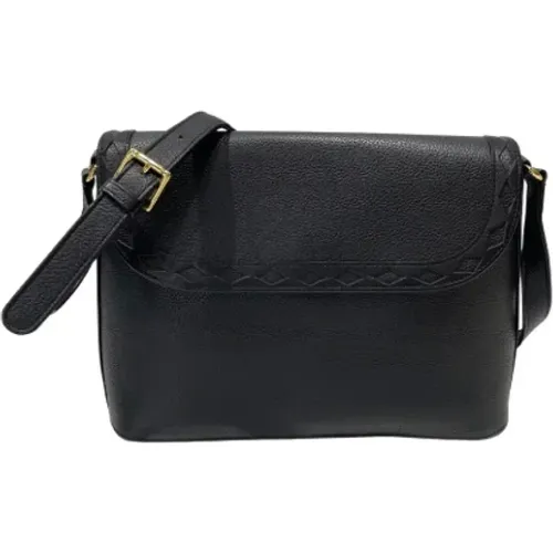 Pre-owned Cross Body Bags, female, , Size: ONE SIZE Pre-owned Leather shoulder-bags - Saint Laurent Vintage - Modalova