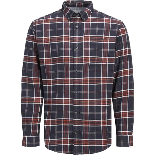 Buffalo Check Slim Fit Hemd - jack & jones - Modalova