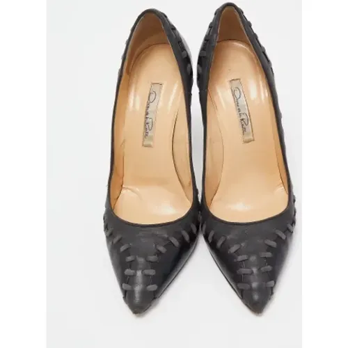 Pre-owned Pumps, female, , Size: 8 US Pre-owned Leather heels - Oscar De La Renta Pre-owned - Modalova