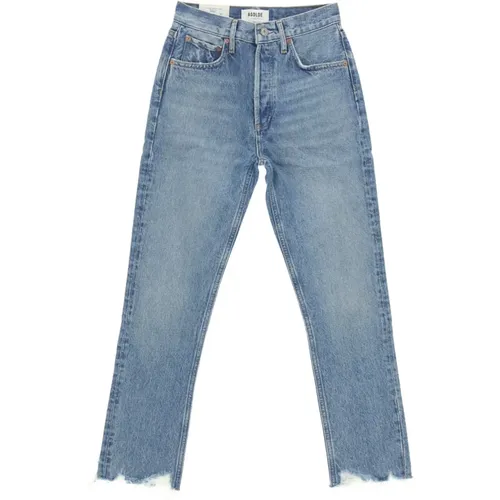 Riley in Haven High-Waisted Jeans - Agolde - Modalova