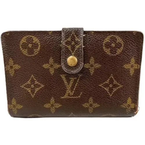 Pre-owned Wallets, female, , Size: ONE SIZE Pre-owned Canvas wallets - Louis Vuitton Vintage - Modalova