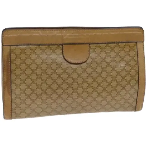 Pre-owned Canvas clutches , female, Sizes: ONE SIZE - Celine Vintage - Modalova