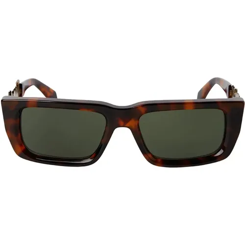 Milford Sunglasses , male, Sizes: 54 MM - Palm Angels - Modalova
