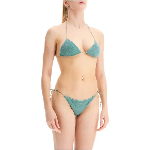 Lumière Dreieck Bikini Set , Damen, Größe: S - Oseree - Modalova