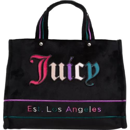 Multicolour Tote Bag with Adjustable Strap , female, Sizes: ONE SIZE - Juicy Couture - Modalova