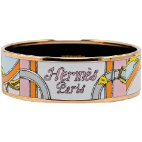 Pre-owned Jewellery, female, , Size: ONE SIZE Pre-owned Rose Gold bracelets - Hermès Vintage - Modalova