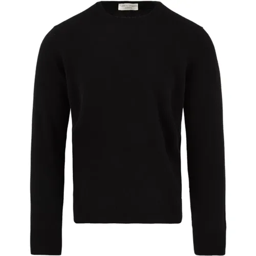 Schwarze Unisex Pullover , Herren, Größe: 3XL - Filippo De Laurentiis - Modalova