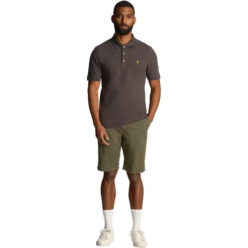 Chino Shorts Anfield Stil , Herren, Größe: W28 - Lyle & Scott - Modalova