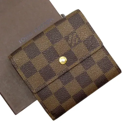 Pre-owned Canvas wallets , female, Sizes: ONE SIZE - Louis Vuitton Vintage - Modalova