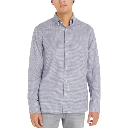 Gingham Oxford Hemd für Herren , Herren, Größe: L - Tommy Hilfiger - Modalova