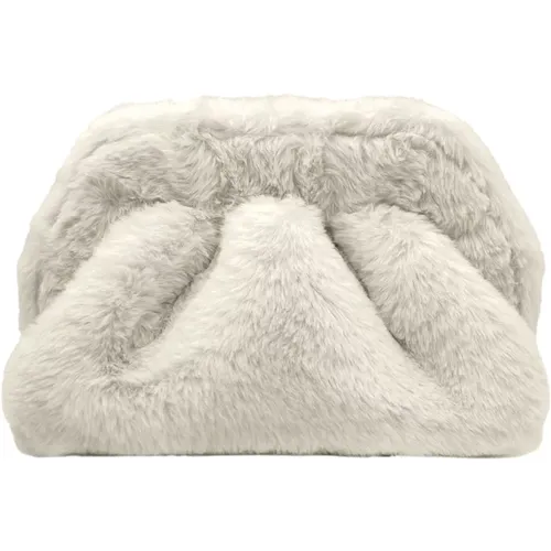 Clutches, female, , Size: ONE SIZE TIA FUR Shell - THEMOIRè - Modalova