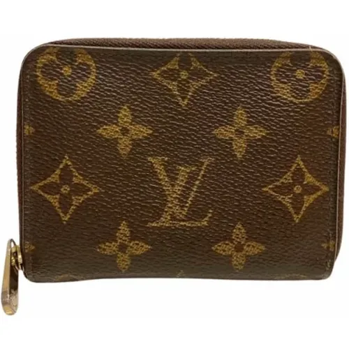 Pre-owned Wallets, female, , Size: ONE SIZE Pre-owned Canvas wallets - Louis Vuitton Vintage - Modalova