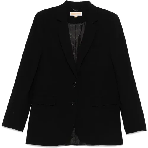 Schwarzer Blazer für Stilvolles Aussehen , Damen, Größe: XS - Michael Kors - Modalova