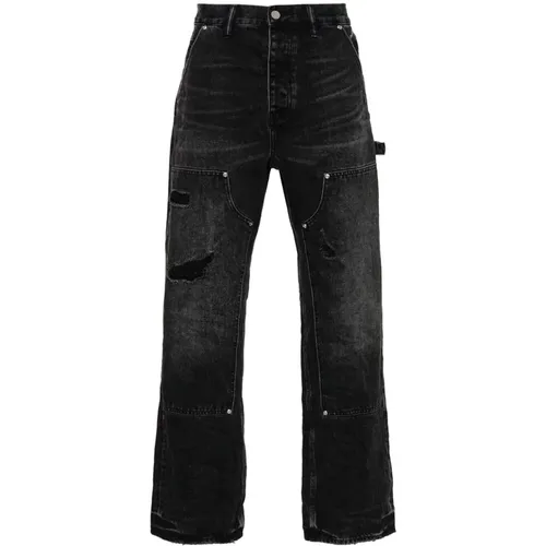 Gerades Jeans , Herren, Größe: W36 - Purple Brand - Modalova
