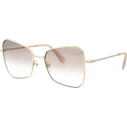 Chic Sunglasses for Women , female, Sizes: 57 MM - Swarovski - Modalova