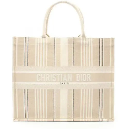 Pre-owned Tote Bags, female, , Size: ONE SIZE Pre-owned Canvas dior-bags - Dior Vintage - Modalova