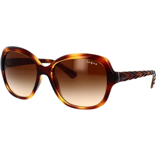 Quadratische Oversized Sonnenbrille mit Einzigartigem Design - Vogue - Modalova
