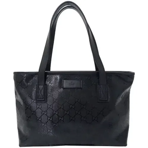 Pre-owned Tote Bags, female, , Size: ONE SIZE Pre-owned Leather totes - Gucci Vintage - Modalova