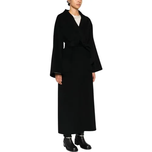 Belted Coats, female, , Size: 2XS Belted Coat - Emporio Armani - Modalova