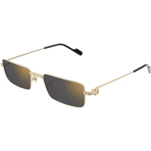 Sunglasses, unisex, , Size: 54 MM Ct0501S 005 Sunglasses - Cartier - Modalova