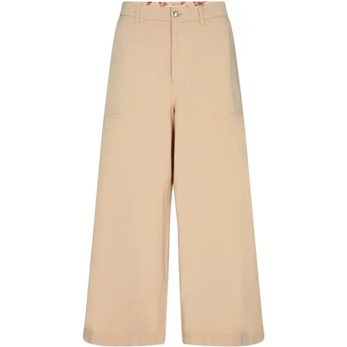 Stilvolle Cropped Hosen für Frauen , Damen, Größe: W26 - MOS MOSH - Modalova