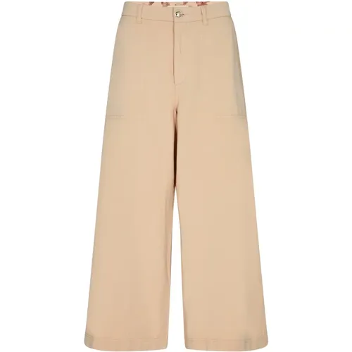 Stilvolle Cropped Hosen für Frauen , Damen, Größe: W27 - MOS MOSH - Modalova