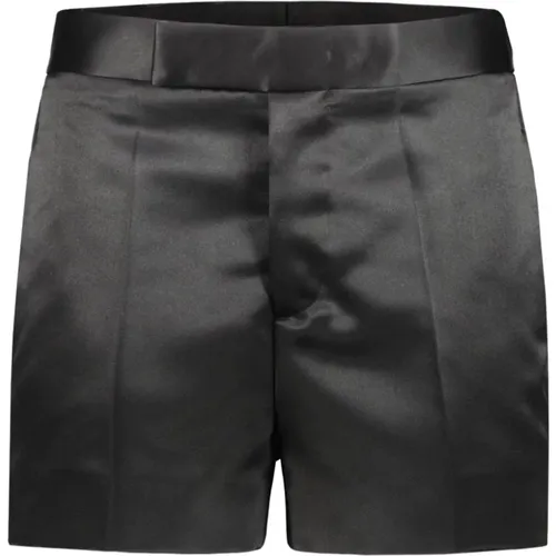 Duchesse Shorts with Flap Pockets , female, Sizes: M - Sapio - Modalova