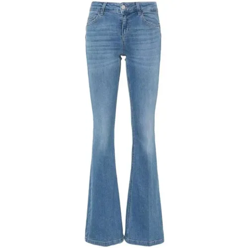 Jeans Regular Fit Elastic Back , female, Sizes: W29, W32, W28, W30 - Liu Jo - Modalova