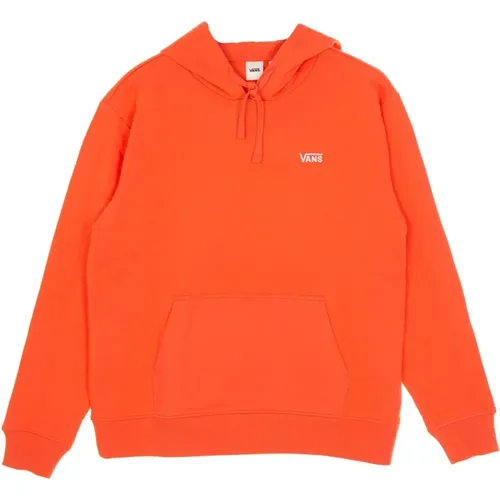 Hoodies, female, , Size: XS Flying V Hoodie - Hot Coral - Vans - Modalova