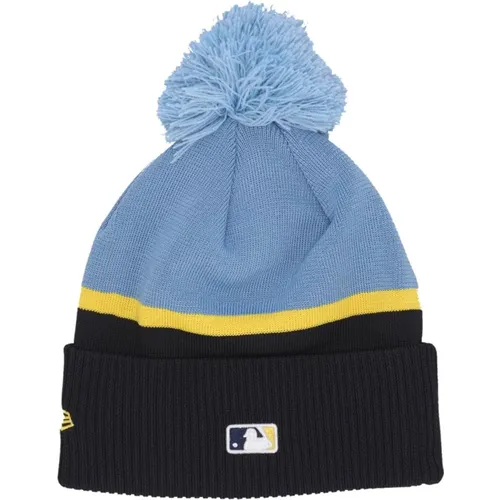 Beanies, male, , Size: ONE SIZE MLB City Connect Knit Beanie Pom Pom - new era - Modalova