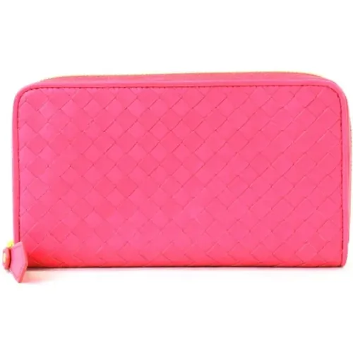 Pre-owned Wallets, female, , Size: ONE SIZE Pre-owned Leather wallets - Bottega Veneta Vintage - Modalova